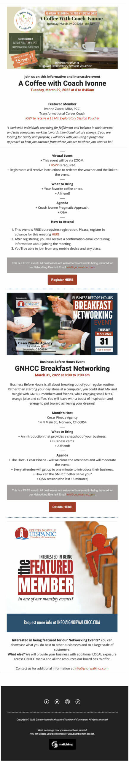 Greater Norwalk Hispanic Chamber Community